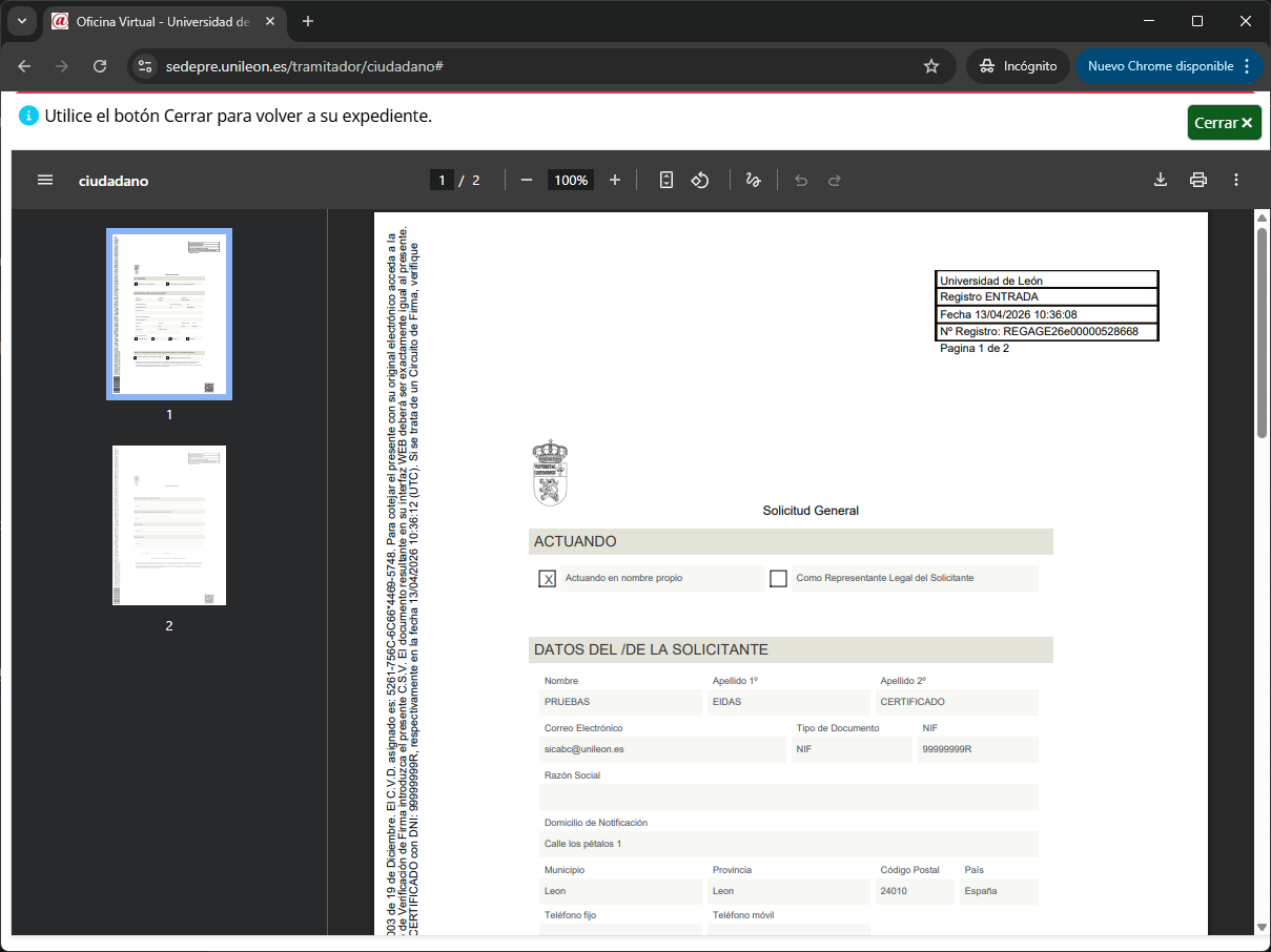Visualización PDF